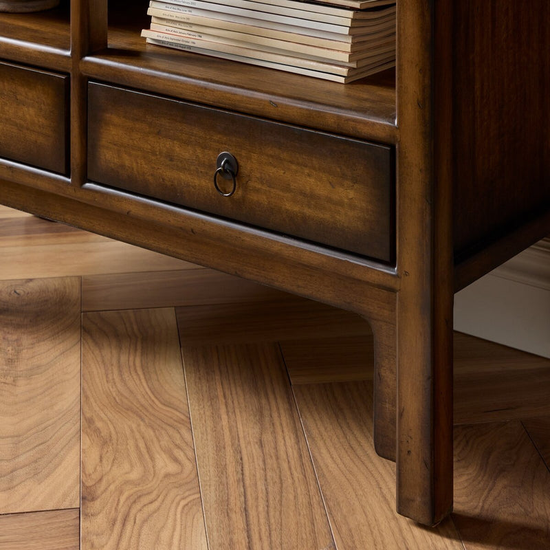 Zhang Bookcase - Burnt Umber Eucalyptus Veneer