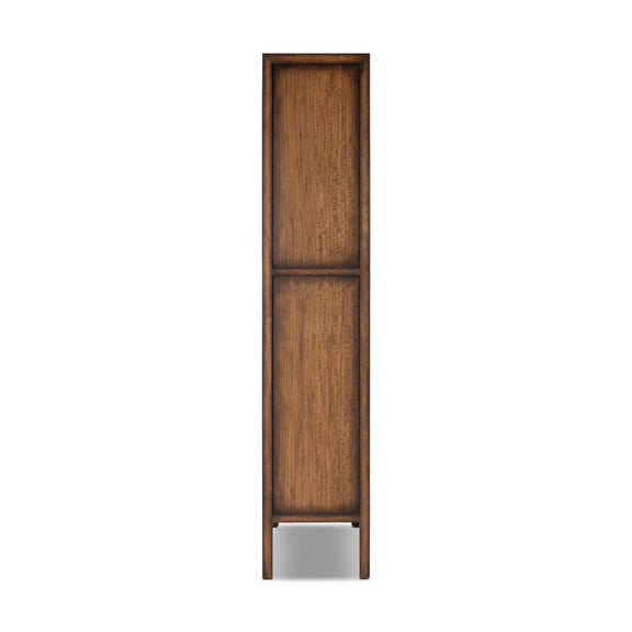 Zhang Bookcase - Burnt Umber Eucalyptus Veneer