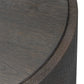 Crosby Shagreen Side Table - Black Oak