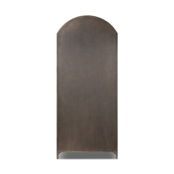 Belmont Leather Cabinet - Dulane Moss