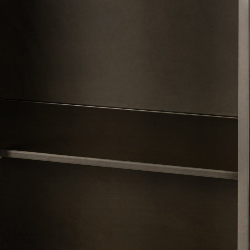 Belmont Leather Cabinet - Dulane Moss