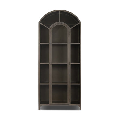 Belmont Leather Cabinet - Dulane Moss
