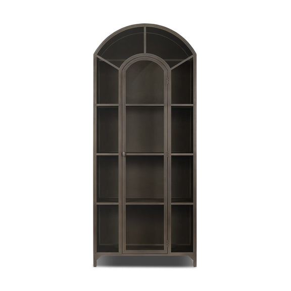 Belmont Leather Cabinet - Dulane Moss