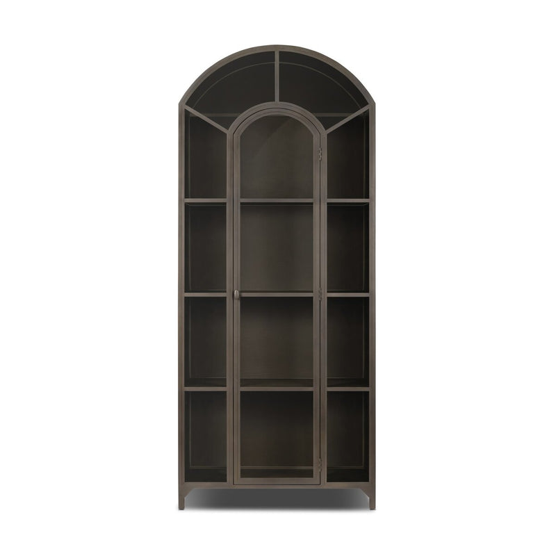 Belmont Leather Cabinet - Dulane Moss