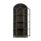 Belmont Leather Cabinet - Dulane Moss