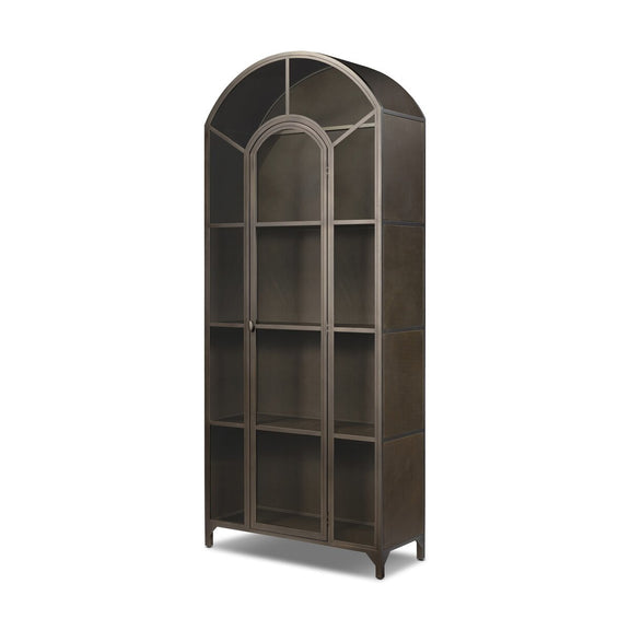 Belmont Leather Cabinet - Dulane Moss