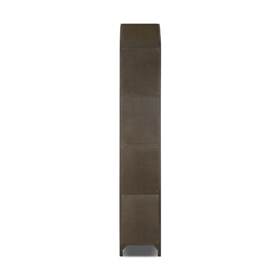 Belmont Leather Cabinet - Dulane Moss