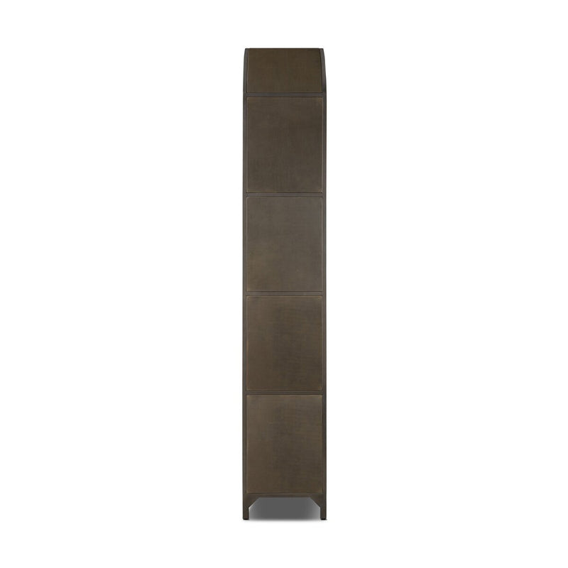 Belmont Leather Cabinet - Dulane Moss