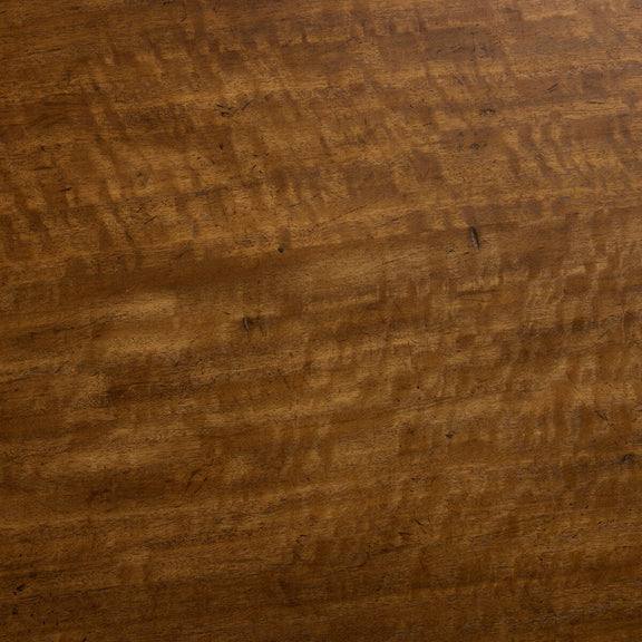 Zhang Desk With Chair - Burnt Umber Eucalyptus Veneer