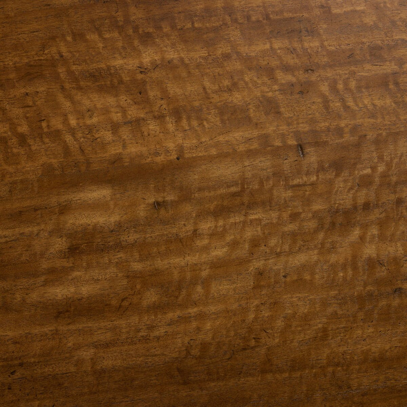 Zhang Desk With Chair - Burnt Umber Eucalyptus Veneer