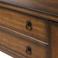 Zhang Desk With Chair - Burnt Umber Eucalyptus Veneer