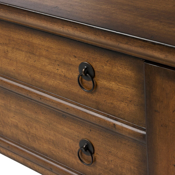 Zhang Desk With Chair - Burnt Umber Eucalyptus Veneer