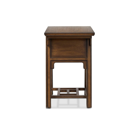 Zhang Desk With Chair - Burnt Umber Eucalyptus Veneer