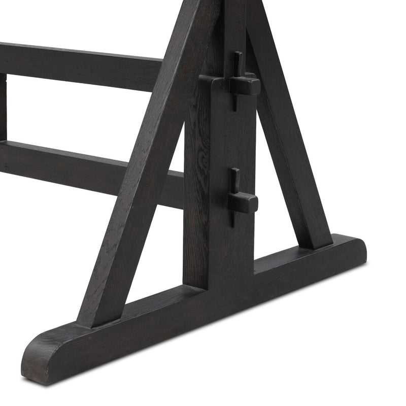 Rockwell Drafting Table - Dark Espresso Reclaimed French Oak