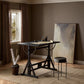Rockwell Drafting Table - Dark Espresso Reclaimed French Oak