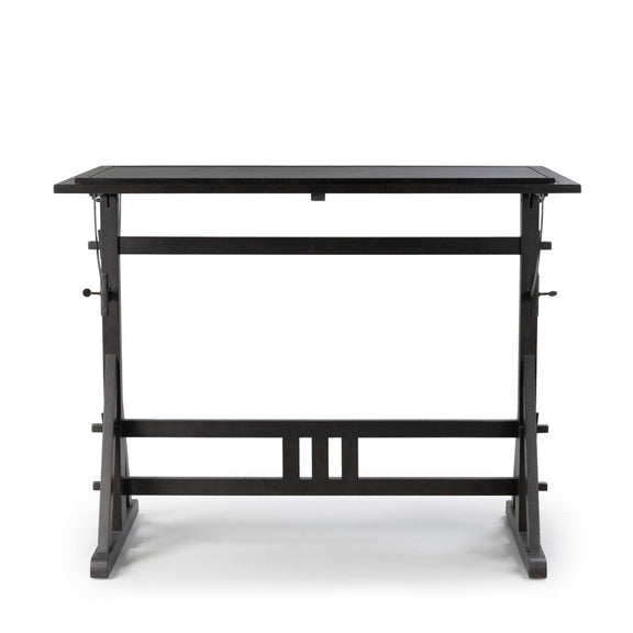 Rockwell Drafting Table - Dark Espresso Reclaimed French Oak