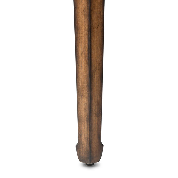 Zhang End Table - Burnt Umber Eucalyptus Veneer