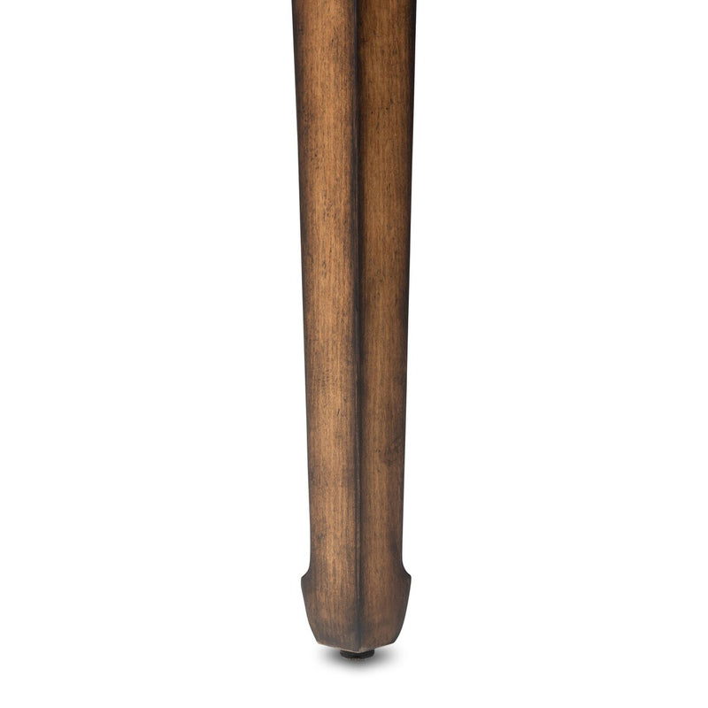 Zhang End Table - Burnt Umber Eucalyptus Veneer