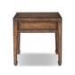 Zhang End Table - Burnt Umber Eucalyptus Veneer