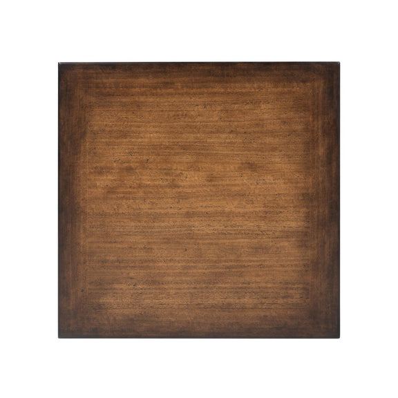 Zhang End Table - Burnt Umber Eucalyptus Veneer