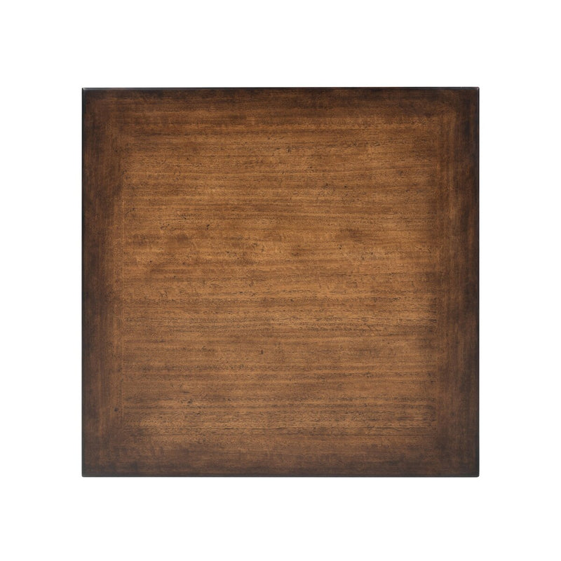Zhang End Table - Burnt Umber Eucalyptus Veneer