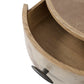 Vellum Round Nightstand - Vellum