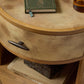 Vellum Round Nightstand - Vellum