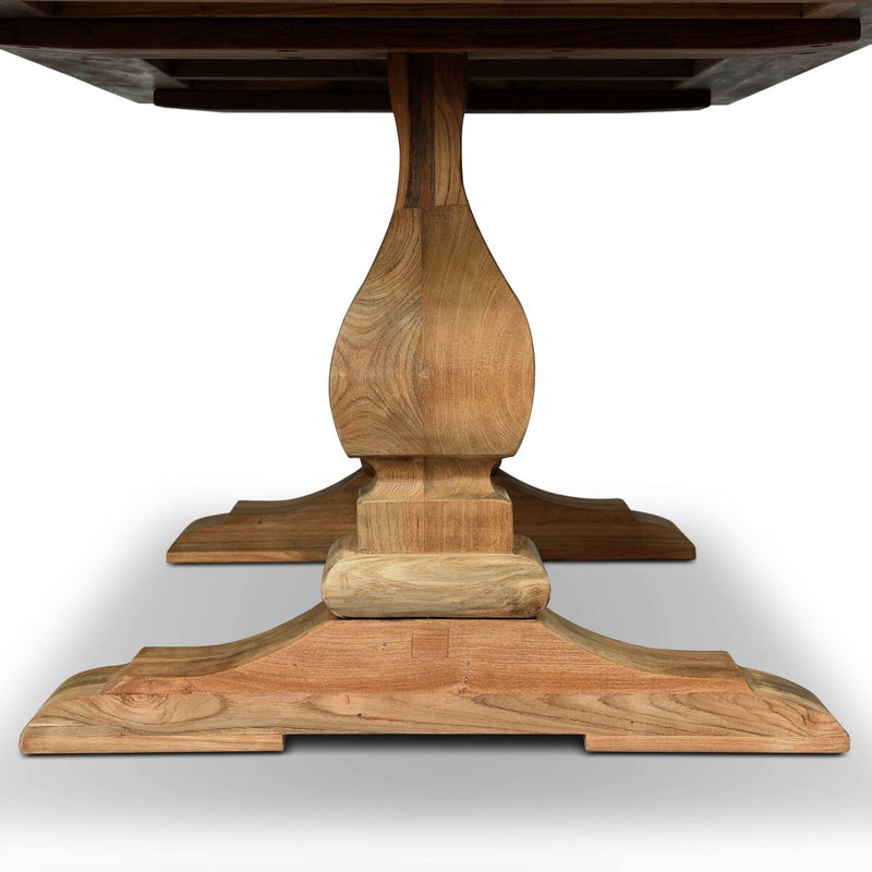 Novell Outdoor Dining Table - Reclaimed Natural Fsc