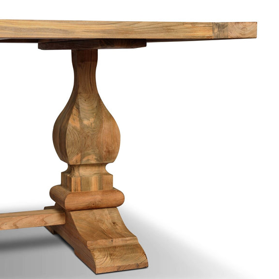 Novell Outdoor Dining Table - Reclaimed Natural Fsc