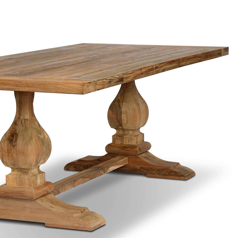 Novell Outdoor Dining Table - Reclaimed Natural Fsc