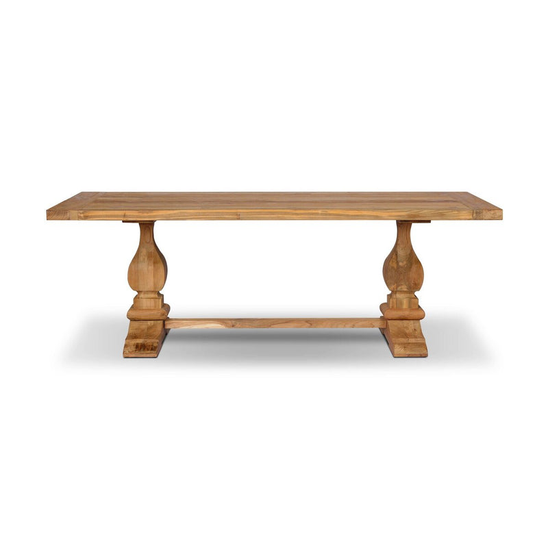 Novell Outdoor Dining Table - Reclaimed Natural Fsc