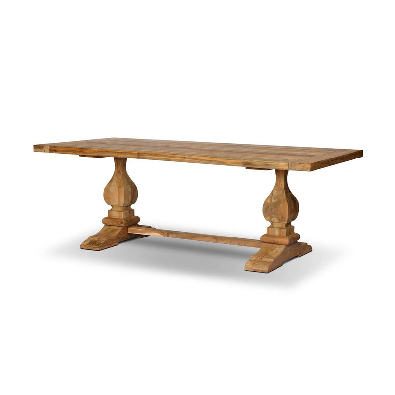 Novell Outdoor Dining Table - Reclaimed Natural Fsc