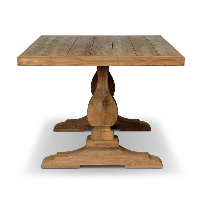 Novell Outdoor Dining Table - Reclaimed Natural Fsc