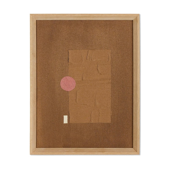 Orbit Vol. 2 #3 - Ochre by Jade Dacay - Rooftop Vertical Grain White Oak