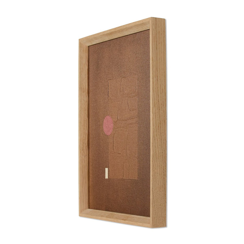 Orbit Vol. 2 #3 - Ochre by Jade Dacay - Rooftop Vertical Grain White Oak