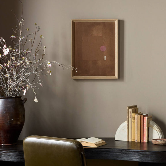 Orbit Vol. 2 #5 - Ochre by Jade Dacay - Rooftop Vertical Grain White Oak