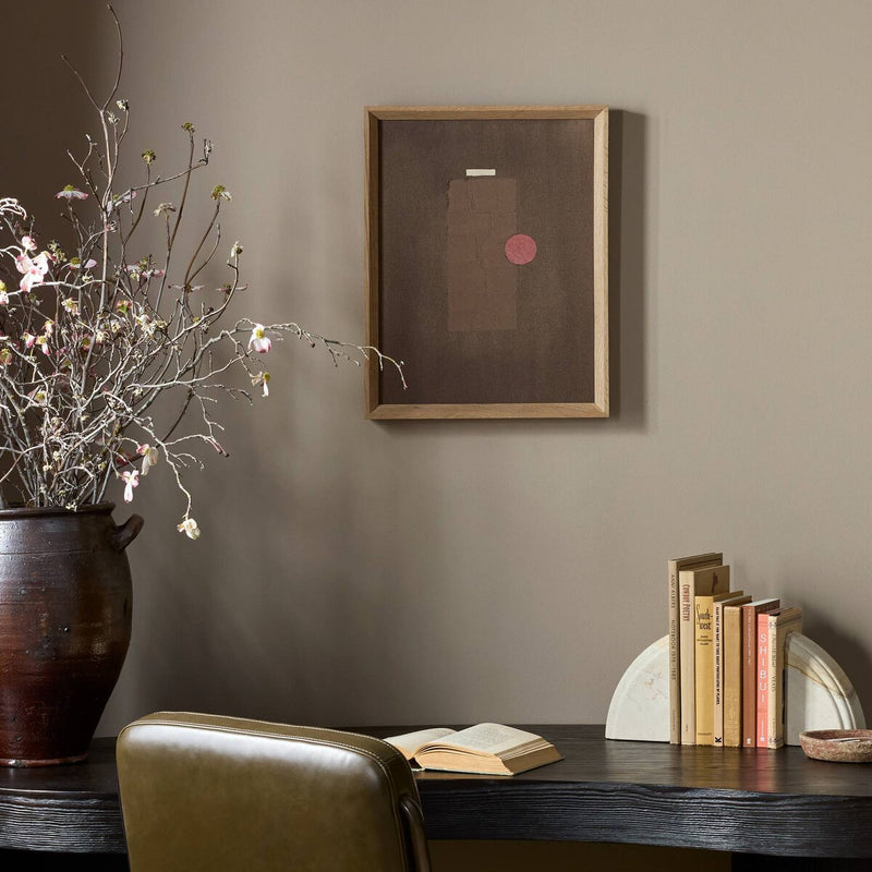 Orbit Vol. 2 #9 - Umber by Jade Dacay - Rooftop Vertical Grain White Oak