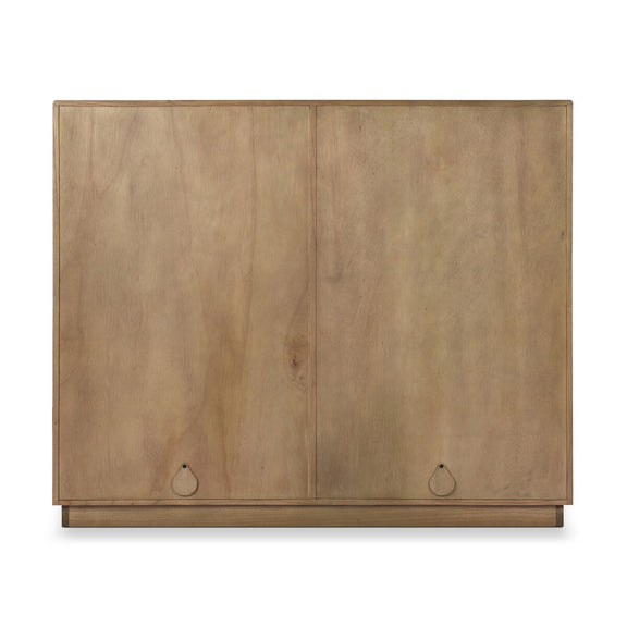 Boa 4-Door Cabinet - Sandy Mindi Veneer