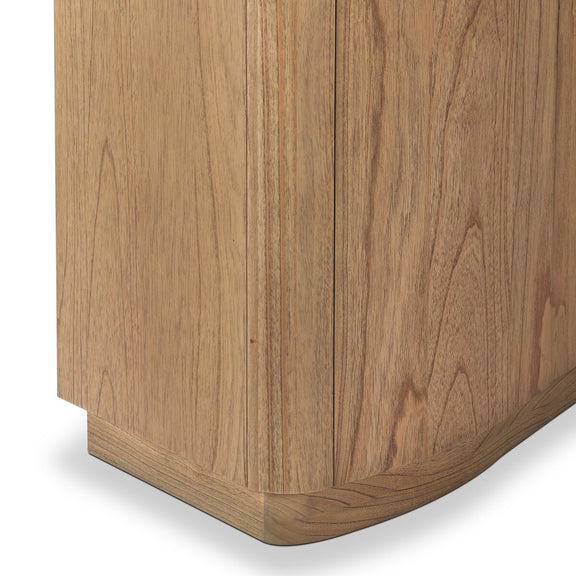 Boa 4-Door Cabinet - Sandy Mindi Veneer