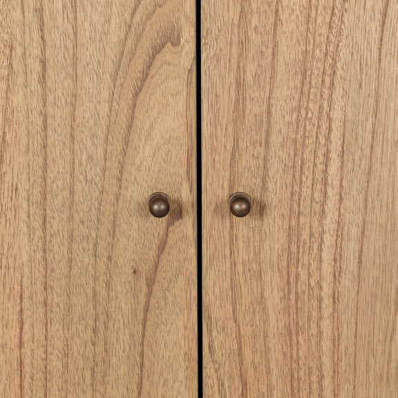 Boa 4-Door Cabinet - Sandy Mindi Veneer