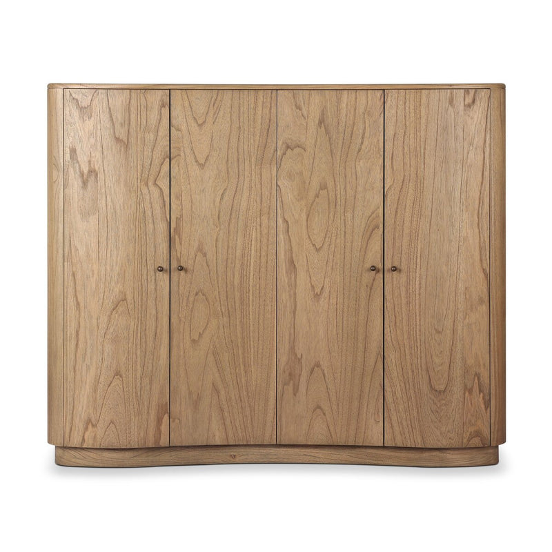 Boa 4-Door Cabinet - Sandy Mindi Veneer