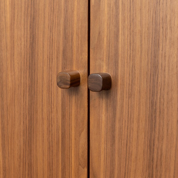 Arturo Small Cabinet - Natural Walnut Veneer
