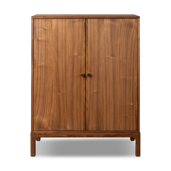Arturo Small Cabinet - Natural Walnut Veneer
