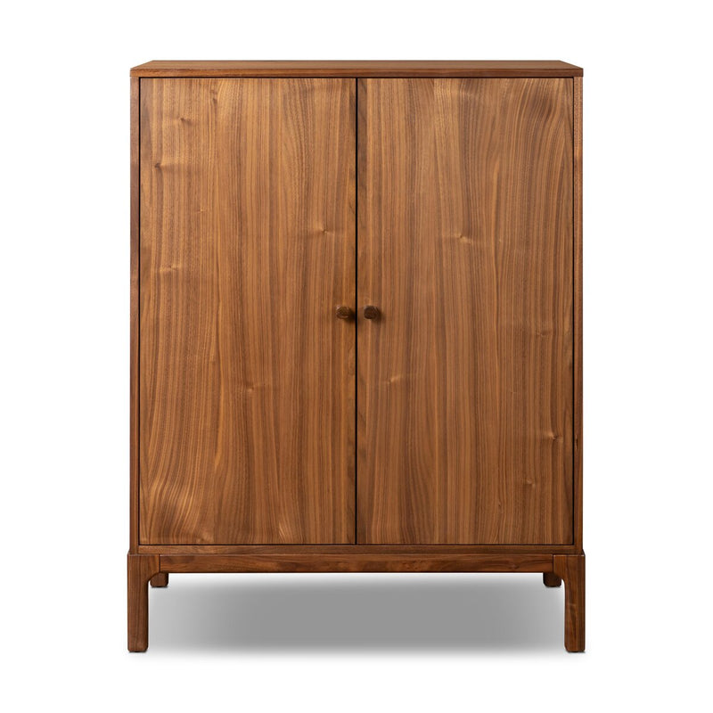 Arturo Small Cabinet - Natural Walnut Veneer