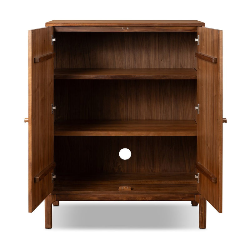 Arturo Small Cabinet - Natural Walnut Veneer