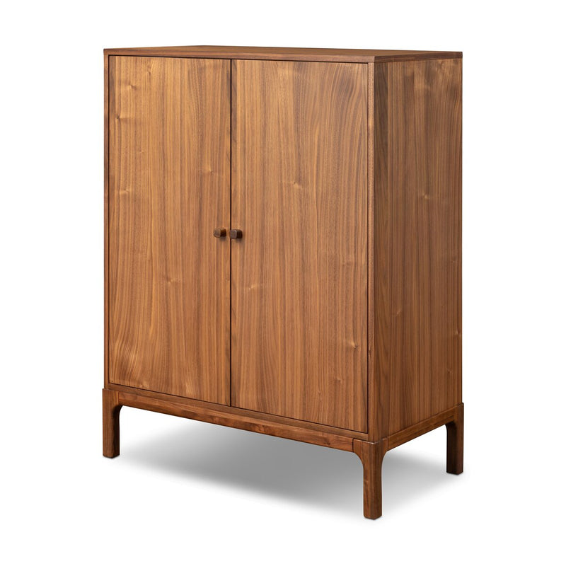 Arturo Small Cabinet - Natural Walnut Veneer