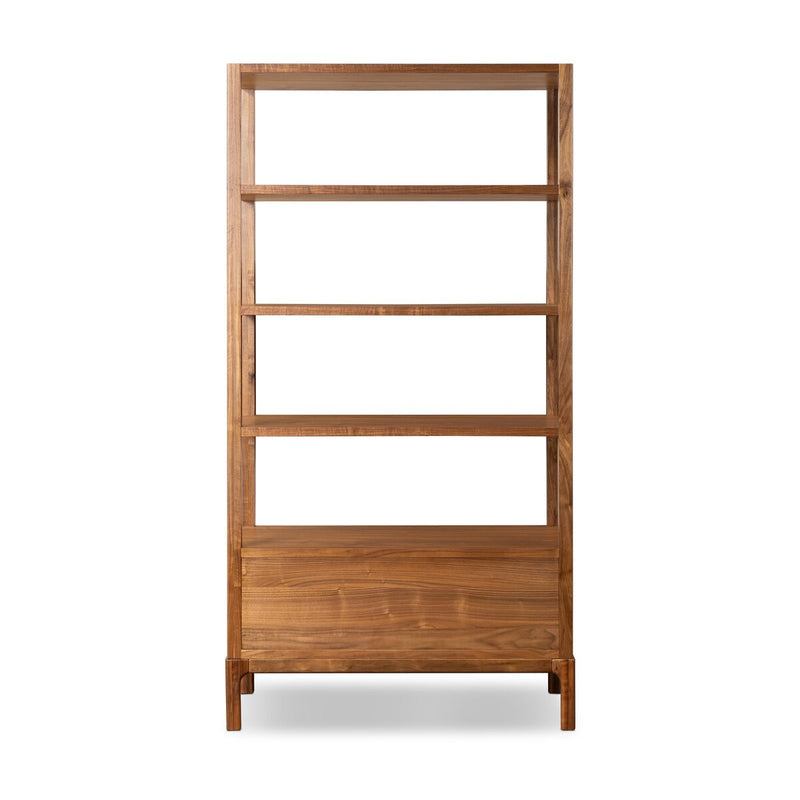 Arturo Bookcase - Natural Walnut