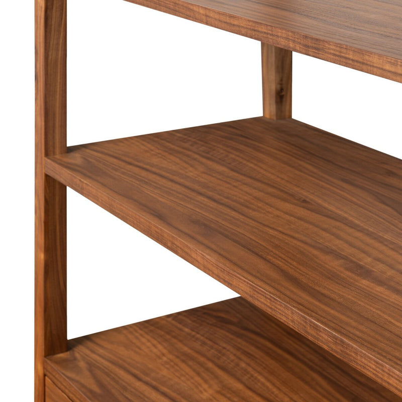 Arturo Bookcase - Natural Walnut