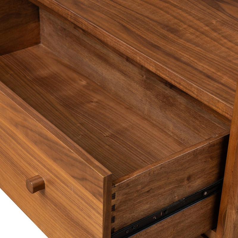 Arturo Bookcase - Natural Walnut