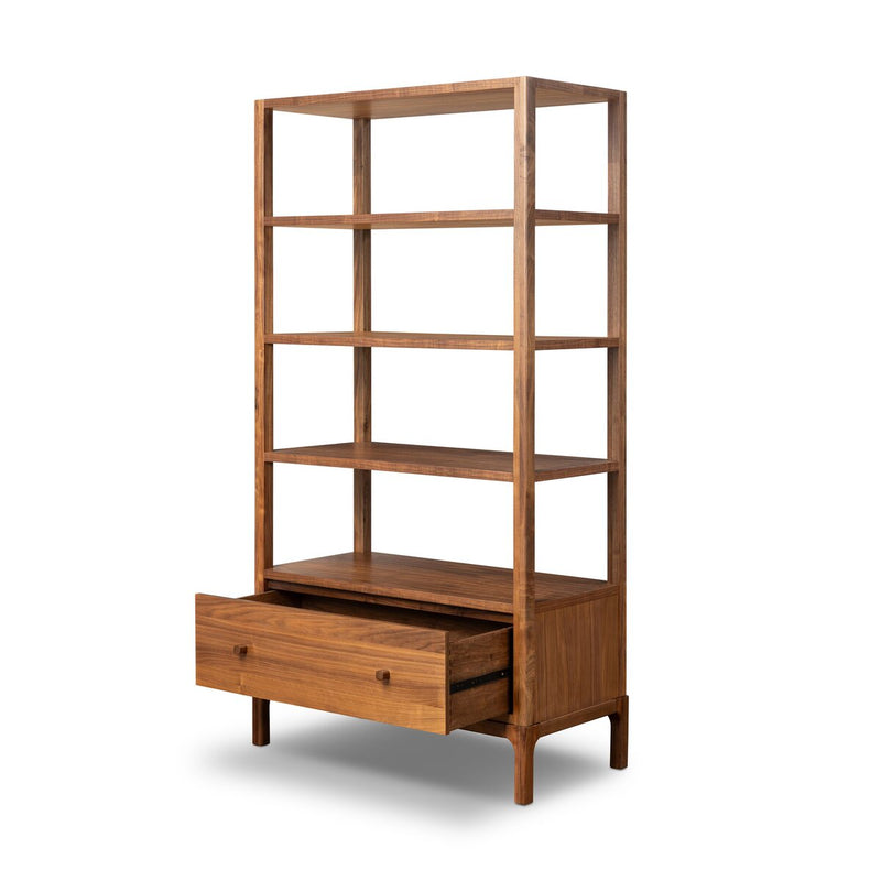 Arturo Bookcase - Natural Walnut